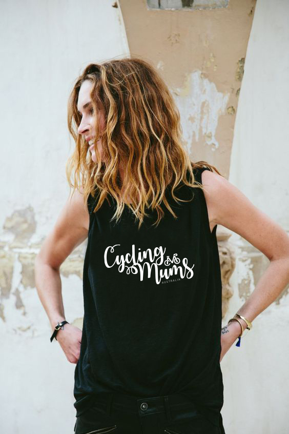 LIMITED EDITION - Muscle Tee - Cycling Mums Australia